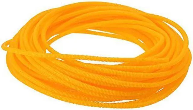 Main image of Panduit CLT50F-C4 Slit Wall Corrugated Loom Tubing, Yellow