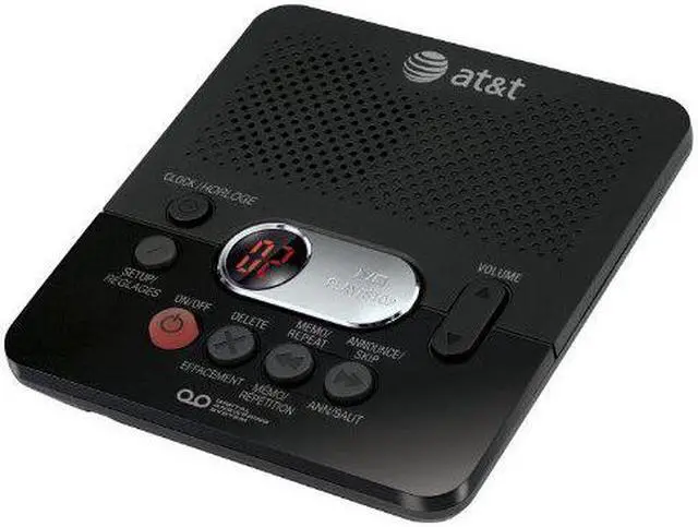 Main image of ATT Digital Answering System Black 1740