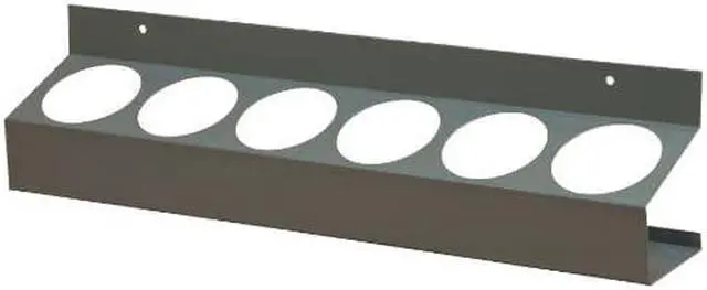 Alt view image 4 of 5 - DURHAM MFG 385-95 Can Caddy, 6 Compartments, Gray, Steel, 21-1/2 in W x 3-1/8