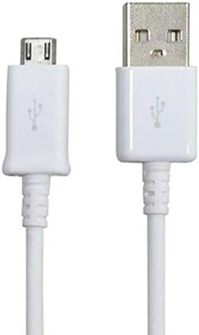 Alt view image 4 of 4 - Samsung Original OEM 3 Foot White USB Data Cable