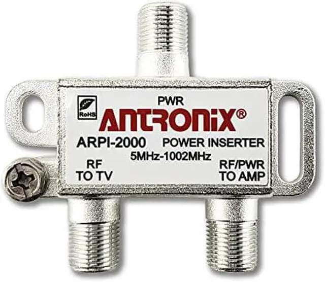 Alt view image 7 of 8 - Antronix ARPI-2000 Drop Power Inserter Power Bringing Coaxial Splitter