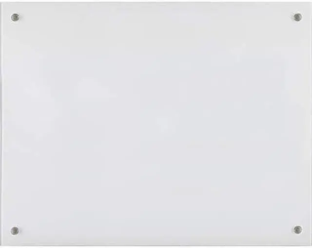 Alt view image 7 of 9 - Lorell Glass Dry-Erase Board 48"x36" Frost 52502