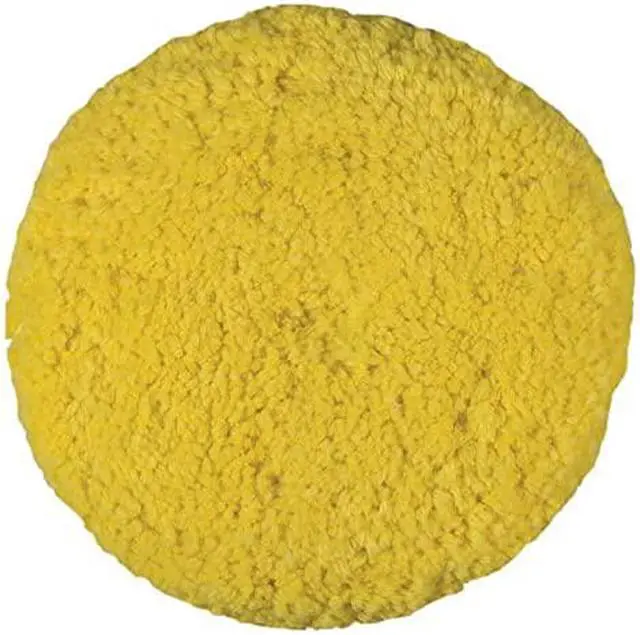 Alt view image 5 of 8 - Presta Rotary Blended Wool Buffing Pad - Yellow Medium Cut