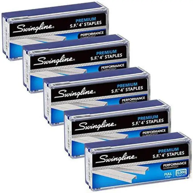 Alt view image 11 of 19 - Swingline Premium Staples 1/4"L 210/Strip 25000/PK Silver 35481