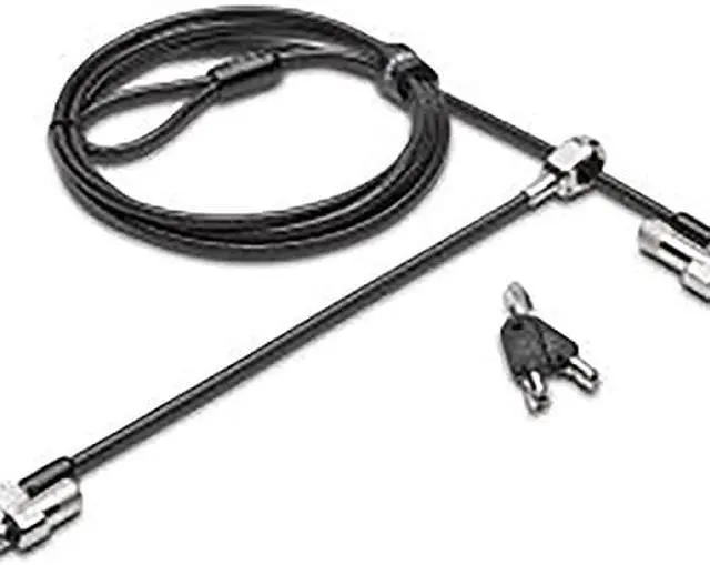 Alt view image 10 of 13 - Kensington NanoSaver Keyed Dual Head Laptop Lock for Ultra-Thin Laptops/Tablets and Other Devices (K64448WW)