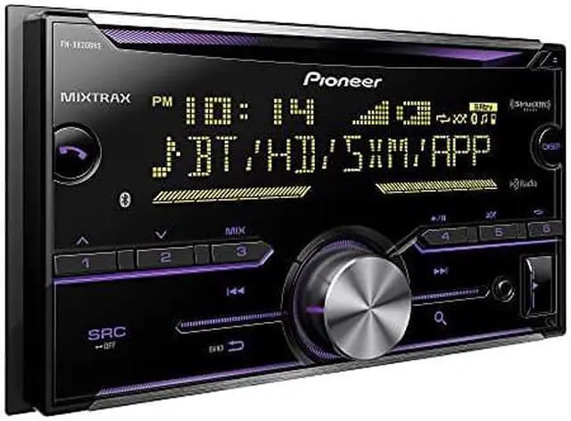 Alt view image 7 of 14 - Pioneer 2-Din CD Receiver w/ ARC App, Bluetooth, HD Radio & SiriusXM-Ready