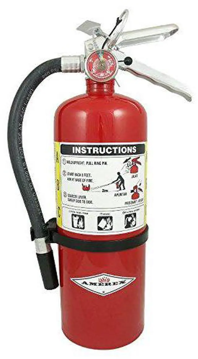 Alt view image 4 of 4 - Amerex 5lb ABC Dry Chemical Fire Extinguisher (B402)