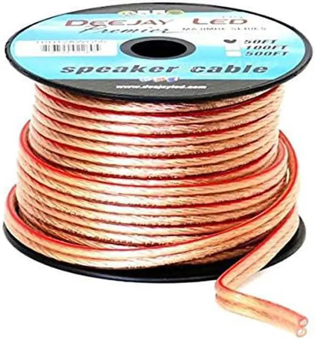 Main image of DEEJAY LED TBH12AWG50 12Ga 50Speaker Wire Spool