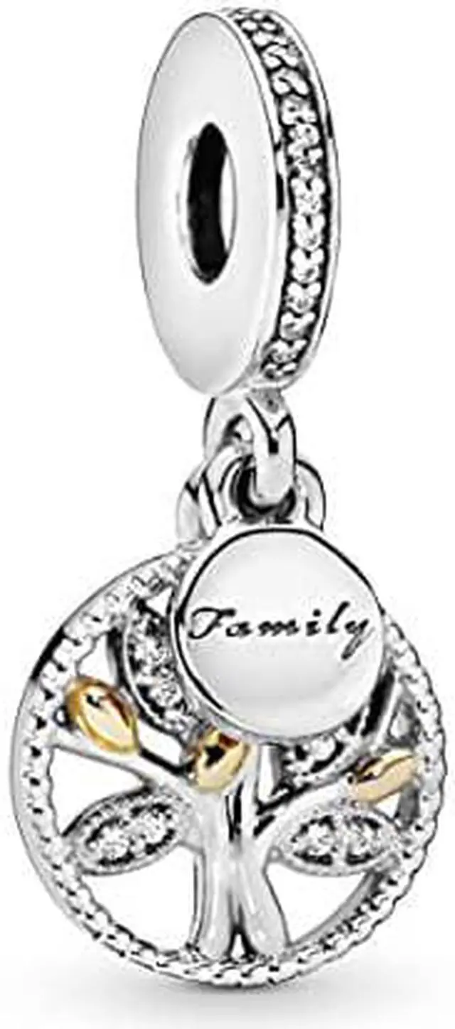 Alt view image 4 of 6 - Pandora Family Heritage Pendant Charm - 791728CZ