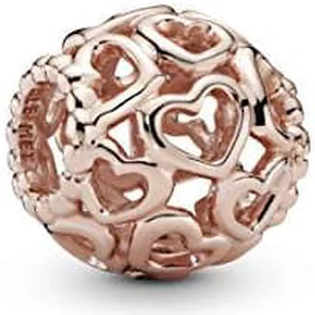 Main image of Pandora Jewelry Open Your Heart Pandora Rose Charm