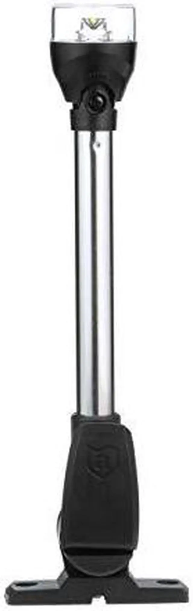 Alt view image 11 of 13 - attwood 5557pv12a7 allround led fold down navigation light black base, 12inch