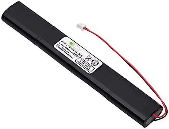 Alt view image 6 of 6 - Dantona CUSTOM-306 Replacement Emergency Lighting Battery