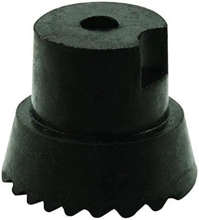 Alt view image 2 of 2 - PRIMELINE TOOLS MP4557 Door Holder Tip, 1 in. x 3/4 in., Rubber, Black,