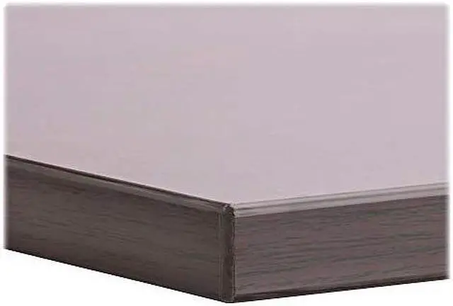 Alt view image 16 of 16 - Lorell Adjustable Height Tabletop 24"x60"x1" Mahogany 59605