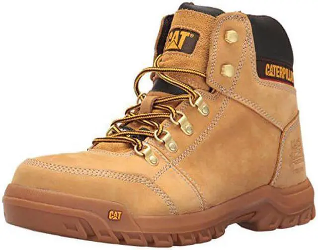 Main image of Cat Footwear Mens Fairbanks 8" WP TX ST Work Boot, Mens Honey, 9.5 M US
