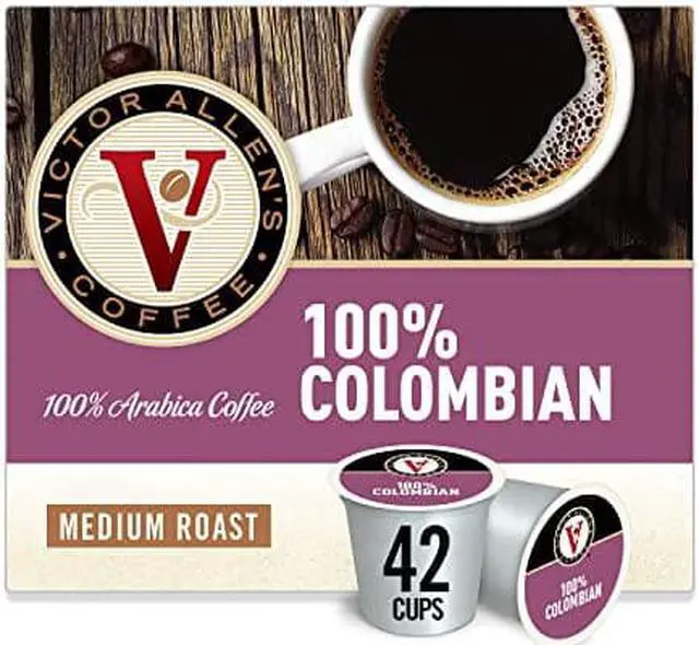 Main image of Victor Allens Coffee 100% Colombian Blend K-Cups (42-Count)