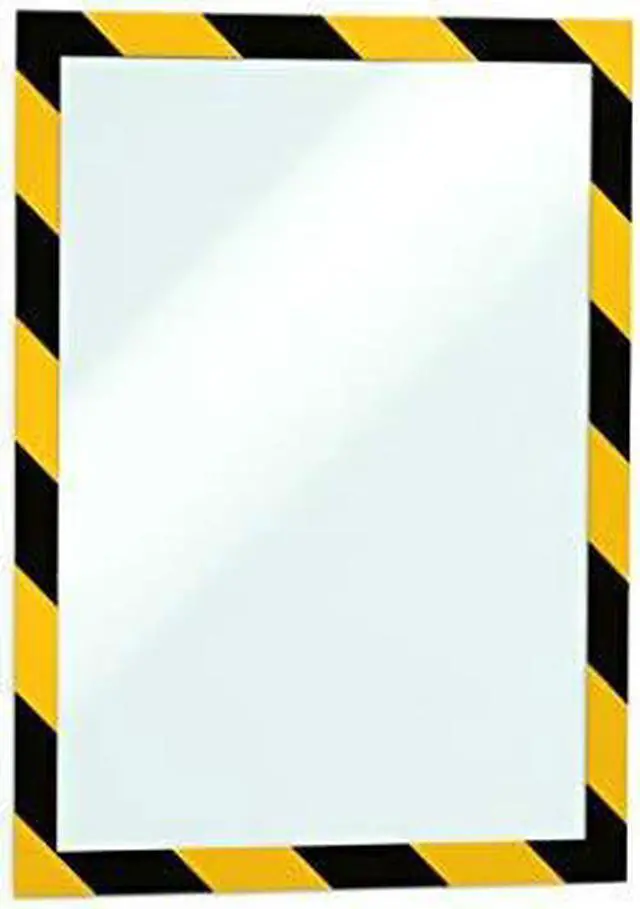 Alt view image 10 of 11 - Durable 4770130 Twin-color Border Self-adhs Security Frame