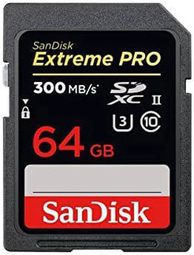 Alt view image 9 of 9 - SanDisk - SDSDXPK-064G-ANCIN - SanDisk Extreme Pro 64 GB Class 10/UHS-II (U3) SDXC - 1 Pack - 300 MB/s Read - 260 MB/s