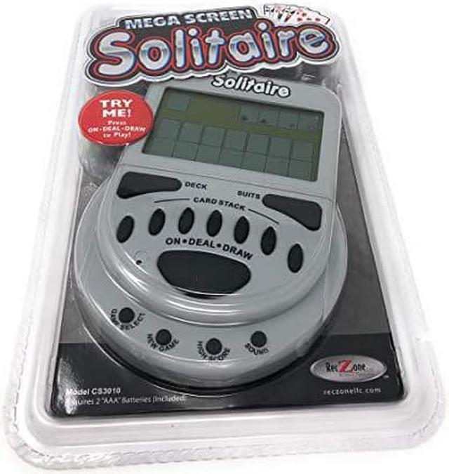 handheld electronic solitaire game