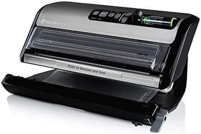 Alt view image 9 of 10 - FoodSaver FM5200 Series 2-In-1 Vacuum Sealing System for Food Preservation with Open Roll Storage