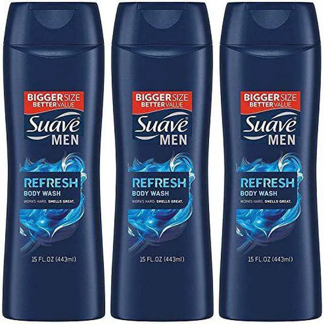 Alt view image 5 of 5 - Suave Men Body Wash Refreshing Revitalizing Cool - 12 oz Body Wash