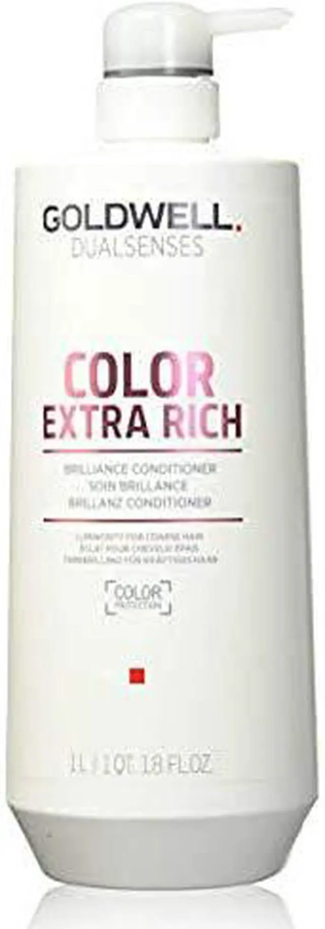 Alt view image 3 of 4 - Goldwell Dualsenses Color Extra Rich Brilliance Conditioner  33.8 Ounce 1000 Milliliters