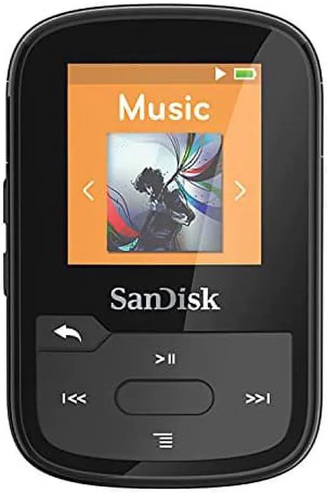 Alt view image 16 of 16 - SanDisk Clip Sport Plus 16 GB Flash MP3 Player - Black