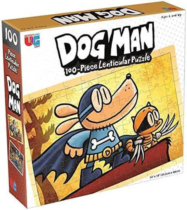 Alt view image 5 of 5 - University Games Dog Man Adventures Puzzle 100-Piece Jigsaw (UG-33847)