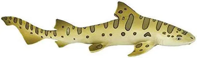 Alt view image 8 of 8 - Safari 274929 Leopard Shark Animal Figure