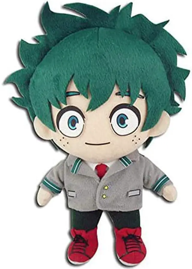 Main image of great eastern entertainment my hero academia- midoriya uniform plush 8" h