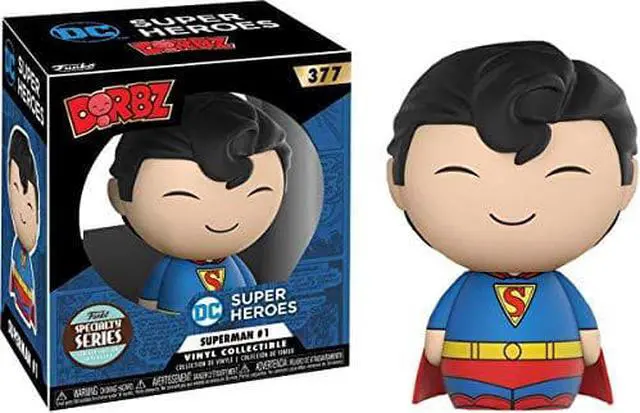 Alt view image 3 of 3 - Specialty Series Superman Comics Book #1 Dorbz Figure
