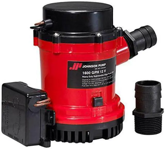 Alt view image 4 of 5 - JOHNSON PUMP 1600GPH ULTIMA COMBO AUTO BILGE PUMP 01674-001