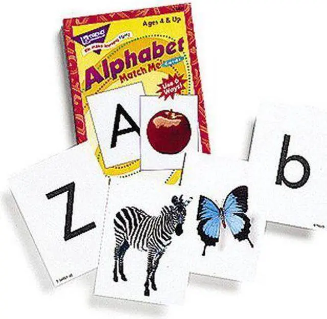Alt view image 12 of 12 - Trend Alphabet Match Me Flash Cards