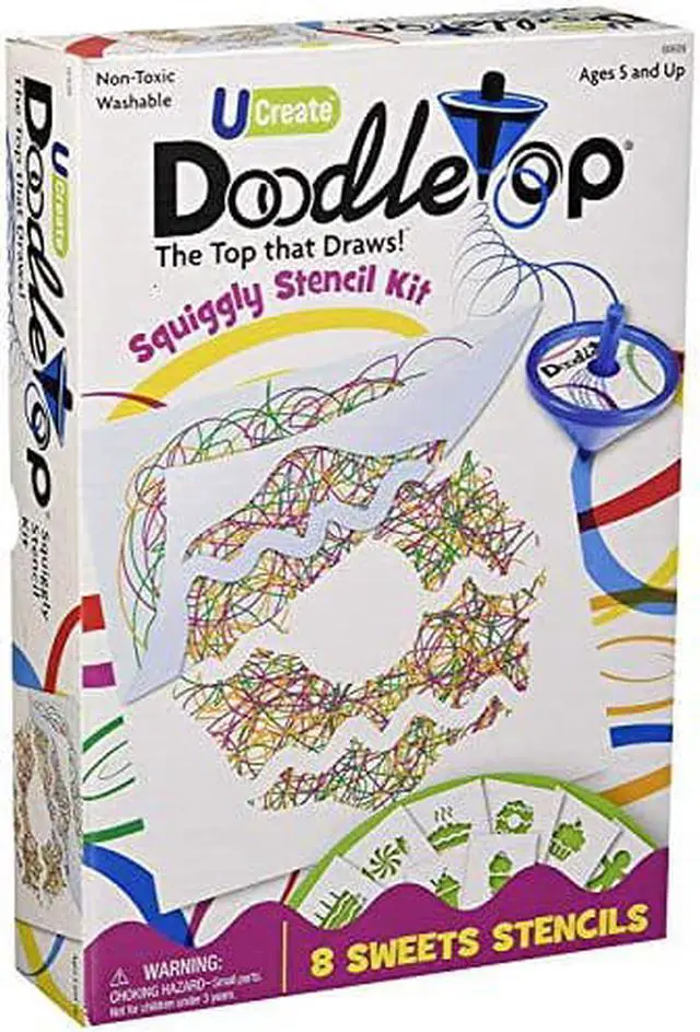 Alt view image 6 of 7 - Doodletop Stencil Kit - Sweets