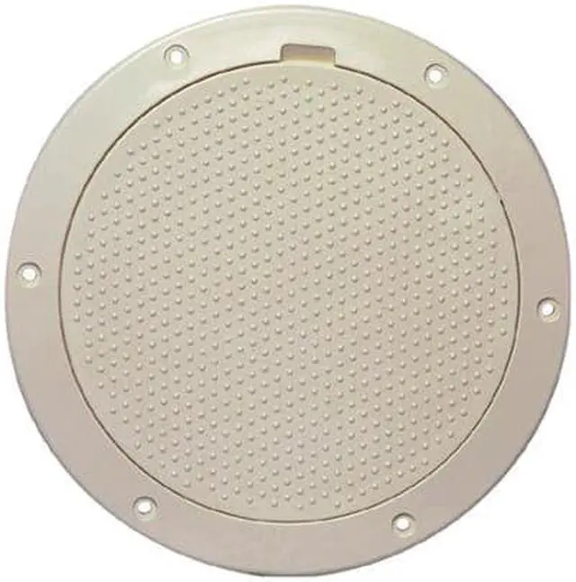 Alt view image 5 of 7 - Beckson 6" Non-Skid Pry-Out Deck Plate - Beige