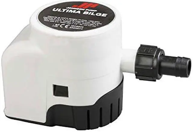 Alt view image 6 of 7 - JOHNSON PUMP ULTIMA BILGE 1000 GPH 3/4" HOSE DURA PORT