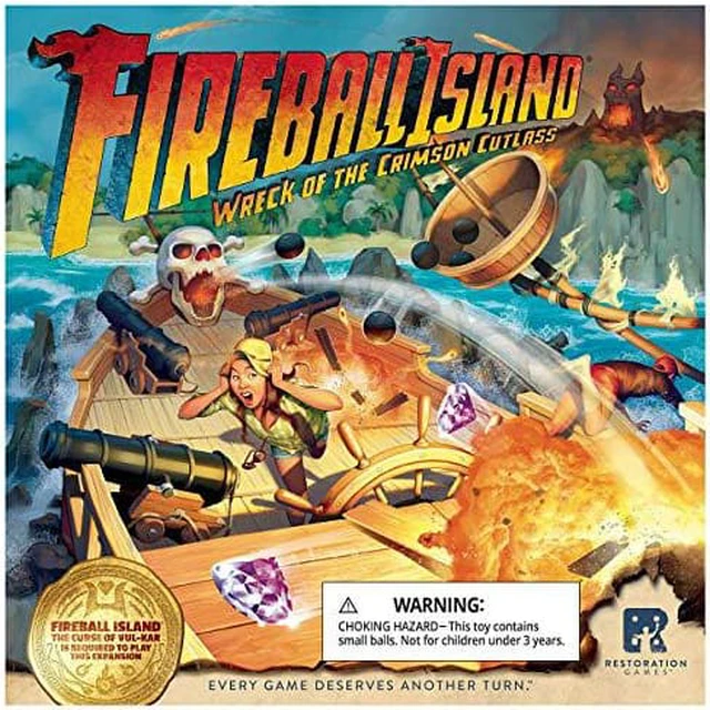 Alt view image 5 of 5 - Fireball Island: Wreck of Crimson Cutlass