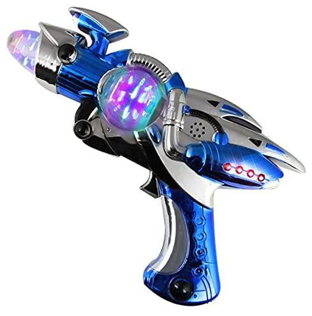Alt view image 3 of 3 - Blinkee 1465000 Large Sound Effects Space Gun