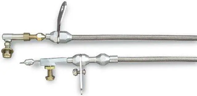 Main image of Lokar KDP-2727HT Hi-Tech Polished Kickdown Cable for Chrysler 727 Transmission