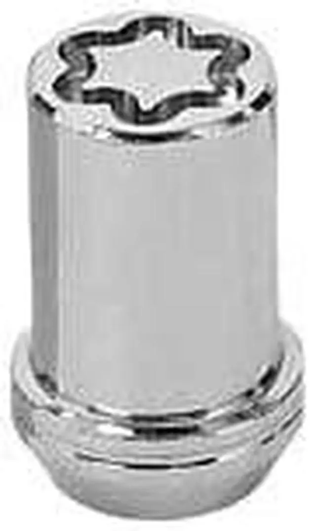 Alt view image 11 of 11 - McGard 25110 Chrome Tuner Style Cone Seat Wheel Lock Set (M14 x 1.5)