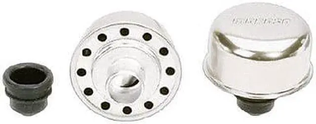 Main image of Moroso 68740 Push In Breather, Chrome