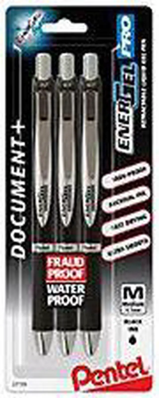 Alt view image 7 of 8 - Pentel BLP77BP3A Pen, Medium Point, PRO, 3/PK, Black