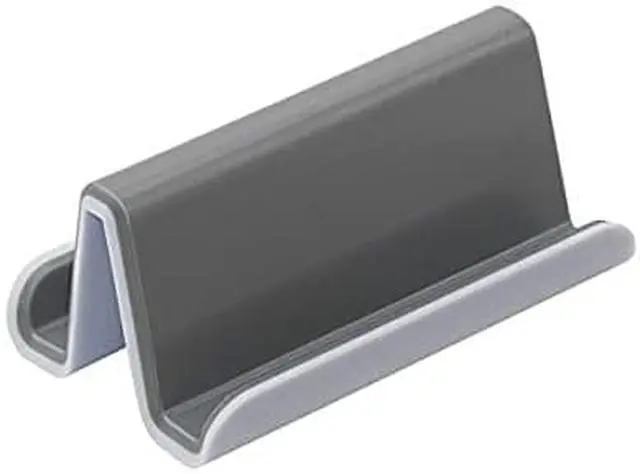 Alt view image 3 of 3 - Advantus Fusion Double-Sided Business Card Holder Gray/White 37523