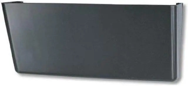 Alt view image 4 of 4 - OFFICEMATE 21442 Wall Pocket,Legal,7Hx16 1/3W In,Black
