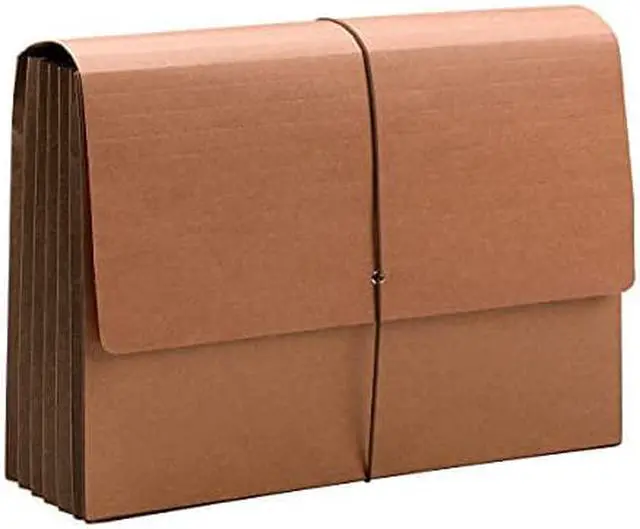 Alt view image 8 of 8 - Smead TUFF 5 1/4" Exp Wallets Manila/Redrope Legal 71166