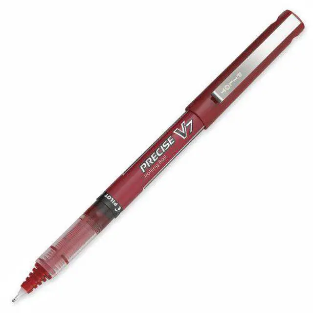 Alt view image 2 of 2 - Pilot Roller Ball Pen Nonrefillable Fine Red 35342