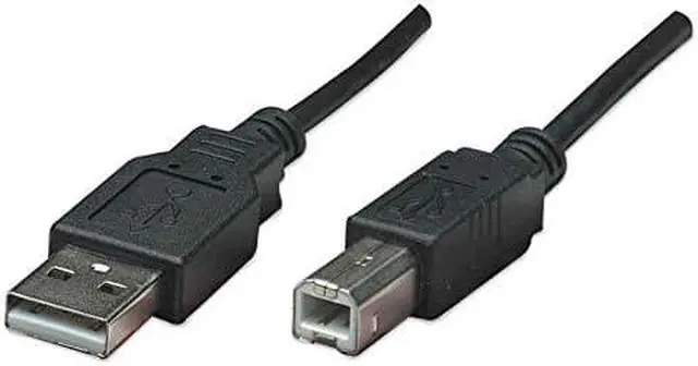 Alt view image 3 of 3 - MANHATTAN 374507 High-Speed USB A-Male to B-Male Cable, 1.5ft