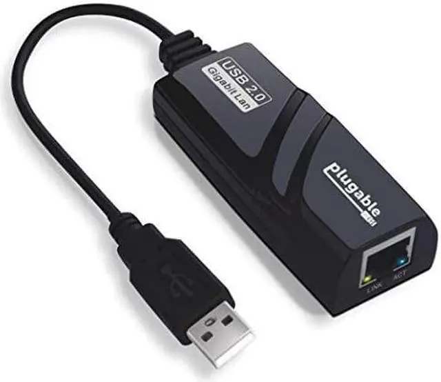 Alt view image 9 of 9 - Plugable USB 2.0 To Gigabit Ethernet Adapter, Fast And Reliable Gigabit Connection, Compatible With Windows, Chromebook, Linux