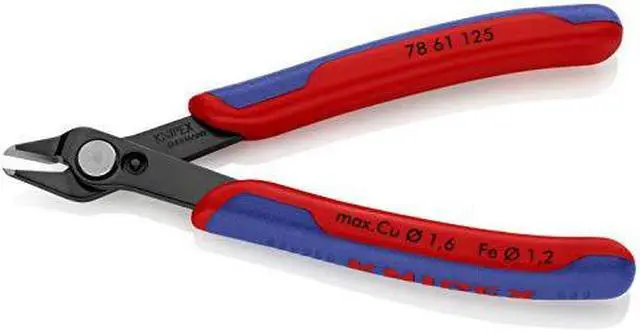 Alt view image 5 of 5 - KNIPEX 78 61 125 Precision Nippers,5 In