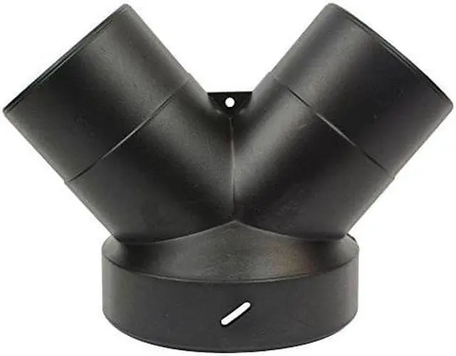 Main image of Big Horn 11603 6-Inch By 4-Inch By 4-Inch Y-Adapter Black